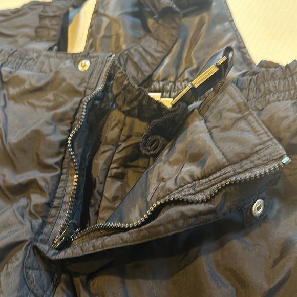 Adolfo Sport black medium unisex overalls with zipper and buttons side pocket - Picture 10 of 10